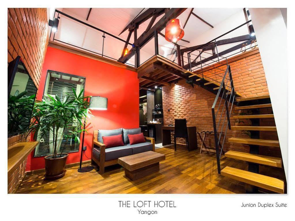 The Loft Hotel Downtown Янгон Экстерьер фото